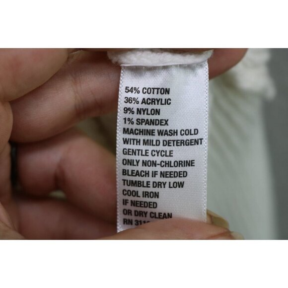 Crown & Ivy Cowl Neck Sleeveless Sweater Tunic-Hi Lo-XL-New w/Tags-Minimalist - Picture 6 of 9